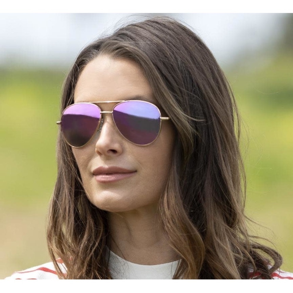 Peepers Heat Wave +2.50 Readers Sunglasses Pink Gold